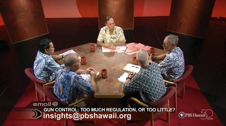 Video thumbnail: Insights on PBS Hawaiʻi Hawaii Gun Control: Too Much Regulation, or Too Little?
