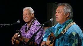 Video thumbnail: Nā Mele Richard Ho‘opi‘i and George Kahumoku Jr.