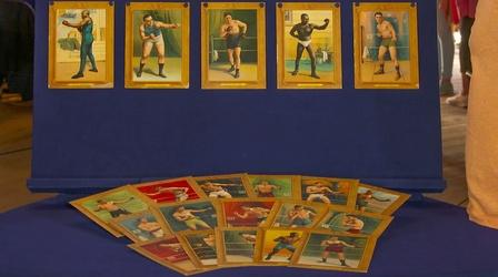 Video thumbnail: Antiques Roadshow Appraisal: 1910 - 1911 T9 Turkey Red Boxing Cards Collection