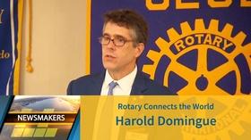 Video thumbnail: Newsmakers Rotary Connects the World | Harold Domingue | 07/10/19