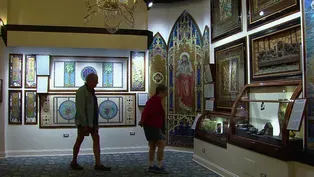 New Museum Showcases Stained Glass, Rare Clocks