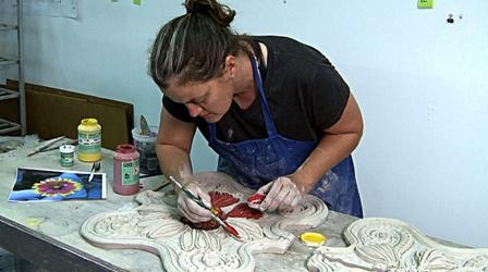 Video thumbnail: KLRN ARTS Feb. 27, 2015 | Diana Kersey’s public art, and Art Month