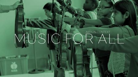 Video thumbnail: Arts in Context Music For All