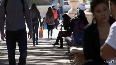 Video thumbnail: KLRU American Graduate UT Working to Help Low-Income Students Graduate