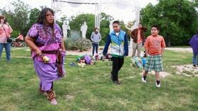 Video thumbnail: KLRU American Graduate Academia Cuauhtli Works to Bridge History with Language