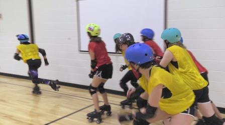 Video thumbnail: KLRU American Graduate It's a Hard-Knock Life for Pioneering Roller Derby Team