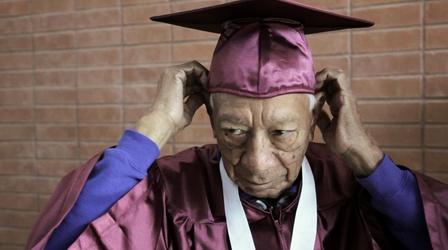 Video thumbnail: KLRU American Graduate AISD Awards Belated Diplomas to War Veterans