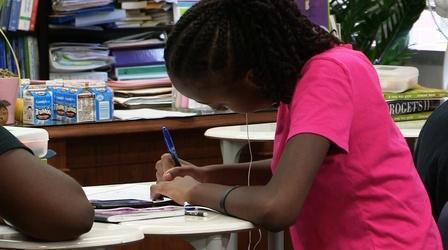 Video thumbnail: KLRU American Graduate Graduation Rates Highest for African-American Girls