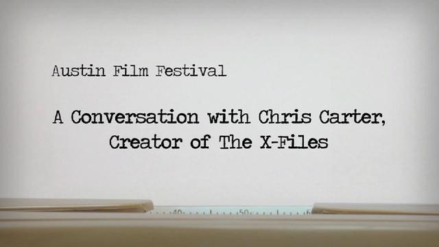 A Conversation With Chris Carter, Creator Of The X-Files