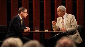 Video thumbnail: Overheard with Evan Smith Julian Bond - Civil Rights Progress