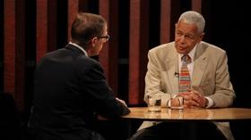 Video thumbnail: Overheard with Evan Smith Julian Bond - Voter Registration and Turnout