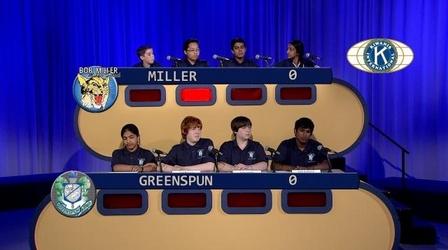 Video thumbnail: Varsity Quiz from Vegas PBS 2015 Junior Varsity Quiz Championship