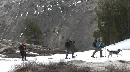 Video thumbnail: Outdoor Nevada Snowshoeing in the Ruby Mountains
