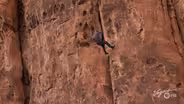 Rappelling Down a 150-Foot Cliff in Valley of Fire