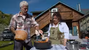 Dutch Oven Lasagna & Campfire Cooking the Old Fashioned Way
