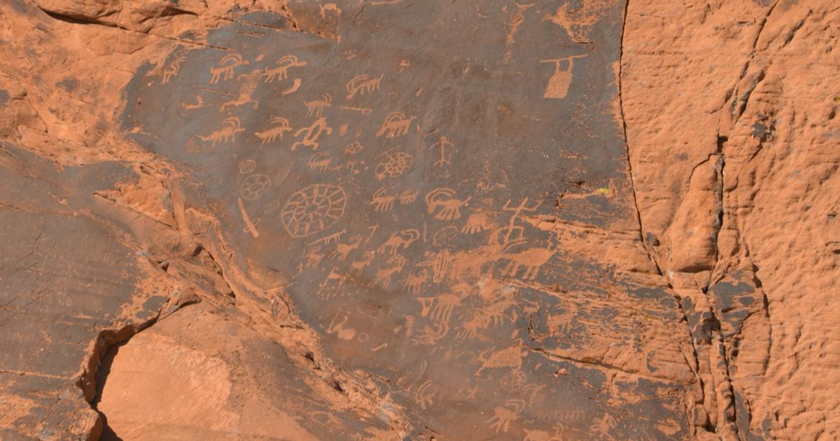 Ancient Petroglyphs In The Desert Outdoor Nevada PBS   Mezzanine 523 .focalcrop.1200x630.50.10 