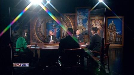 Video thumbnail: Iowa Press 3/12/2021 | Economists Ernie Goss and David Swenson
