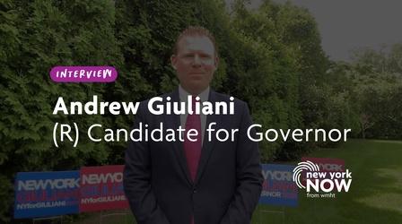Video thumbnail: New York NOW Andrew Giuliani Discusses Gubernatorial Campaign