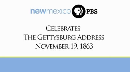 Video thumbnail: KNME Specials The Gettysburg Address by New Mexico Leaders