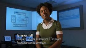 Video thumbnail: Why did you become a scientist? Tameka Huff