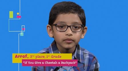 Video thumbnail: In Our Community PBS KIDS Writers Contest 2015: Arraf