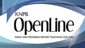 Video thumbnail: Open Line Reno 2020 Progress Report: Teaching for Jobs