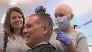 OC Firefighters Shave Their Heads for CHOC