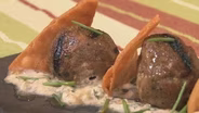 Lamb Meatballs & Cucumber Tzaziki