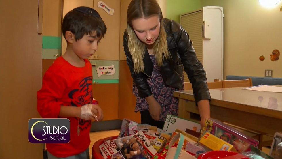 Young Girl Gives Holiday Inspiration image