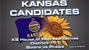 Kansas House Dist 111 Boldra vs Phelps