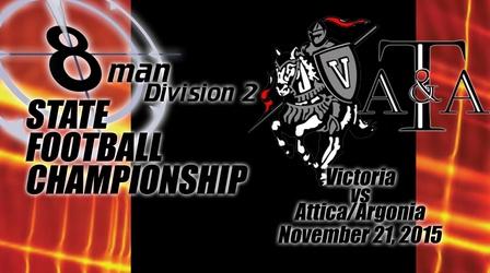 Video thumbnail: Smoky Hills Public Television Sports 2015 8 Man Football Division 2 Championship