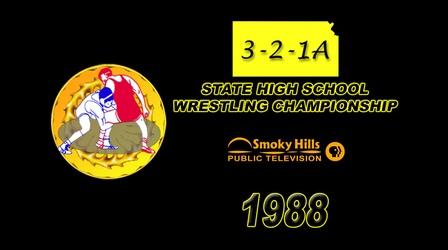 Video thumbnail: Smoky Hills Public Television Sports 321A Wrestling 1988 Championship
