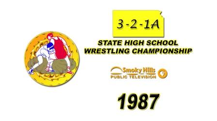 Video thumbnail: Smoky Hills Public Television Sports 321A Wrestling 1987 Championship