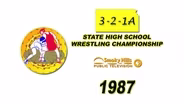 321A Wrestling 1987 Championship