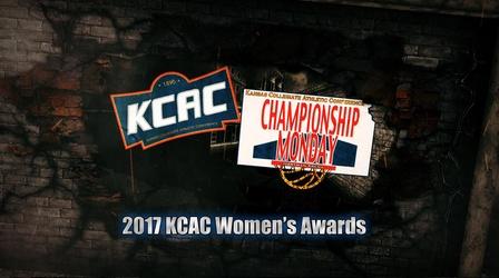 Video thumbnail: Smoky Hills Public Television Sports 2017 KCAC Women's Basketball Awards