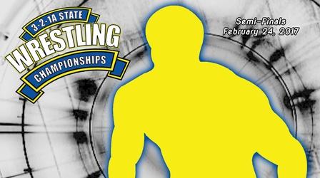 Video thumbnail: Smoky Hills Public Television Sports 321A Wrestling 2017 Semi Finals