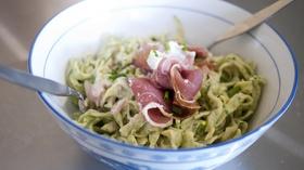 Video thumbnail: Arts and Life Cook it At Home: Fresh Pasta With Sauerkraut Bechamel