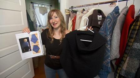 Video thumbnail: Oregon Art Beat Fashion Designer Anna Cohen