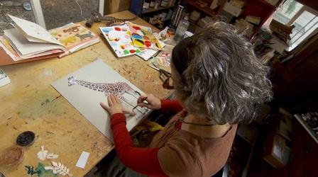 Video thumbnail: Oregon Art Beat Mixed media painter, Jill Mayberg
