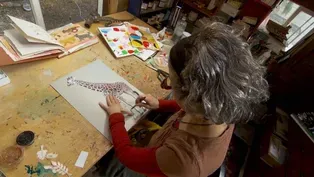Mixed media painter, Jill Mayberg