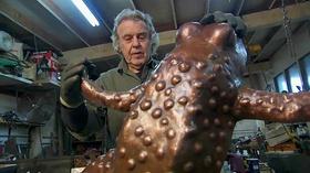 Video thumbnail: Oregon Art Beat Metal Sculptor Keith Jellum