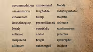 Shakespeare's Words