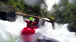 Reflections of Summer: Behind the Scenes: Waterfall Kayaking