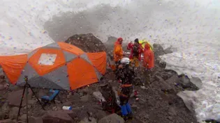 Behind the Scenes Mt St Helens Glacial Cave