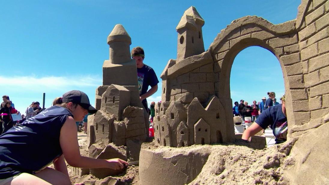 Video Sandcastle Contest Watch Oregon Field Guide Online OPB Video