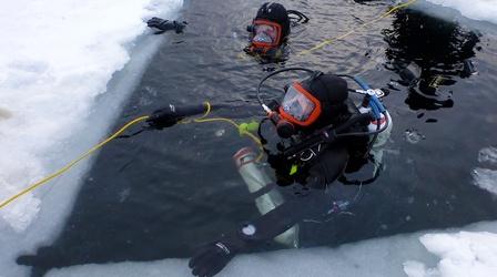 Video thumbnail: Oregon Field Guide Ice Diving