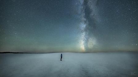 Video thumbnail: Oregon Field Guide Ice Diving; Time-lapse Photography; Citizen Science