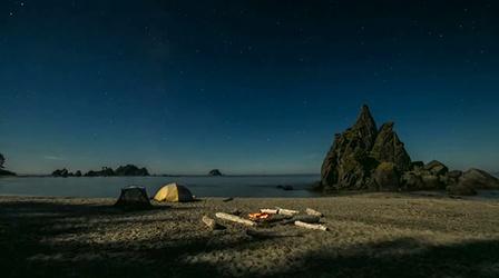 Video thumbnail: Oregon Field Guide Backpacking the Olympic Coast, Columbia River Toxins