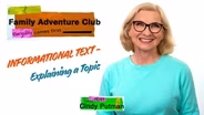 Informational Text - Explaining a Topic