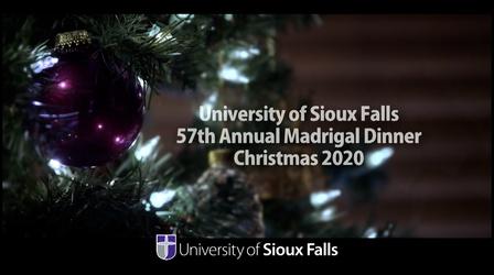 Video thumbnail: SDPB Specials University of Sioux Falls 57th Annual Madrigal